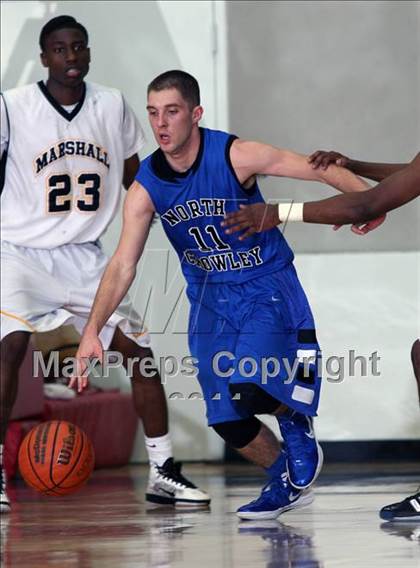 Thumbnail 3 in Fort Bend Marshall vs. North Crowley (McDonald's Texas Invitational) photogallery.