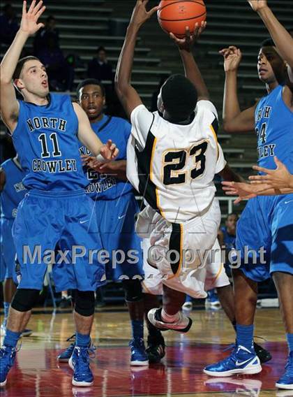 Thumbnail 3 in Fort Bend Marshall vs. North Crowley (McDonald's Texas Invitational) photogallery.