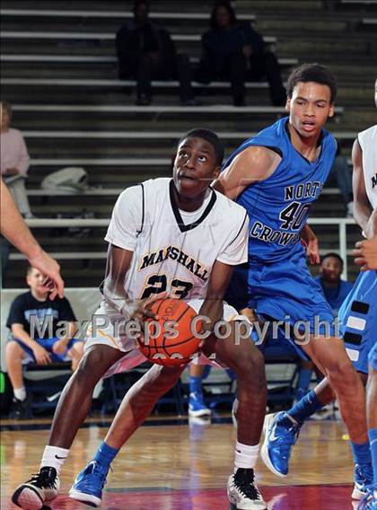 Thumbnail 3 in Fort Bend Marshall vs. North Crowley (McDonald's Texas Invitational) photogallery.