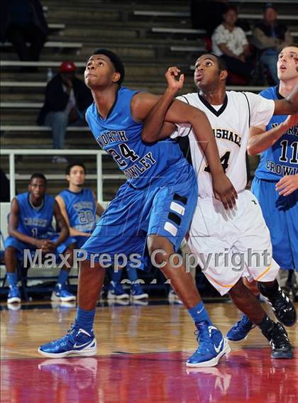 Thumbnail 2 in Fort Bend Marshall vs. North Crowley (McDonald's Texas Invitational) photogallery.