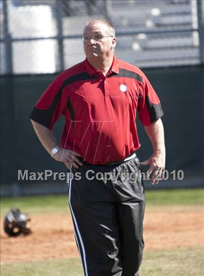 Thumbnail 3 in Burleson vs. Crowley (Mansfield ISD Varsity Softball Tournament) photogallery.