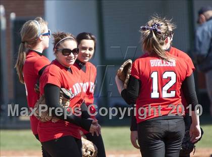 Thumbnail 2 in Burleson vs. Crowley (Mansfield ISD Varsity Softball Tournament) photogallery.