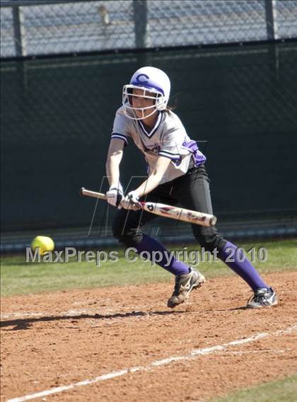 Thumbnail 1 in Burleson vs. Crowley (Mansfield ISD Varsity Softball Tournament) photogallery.