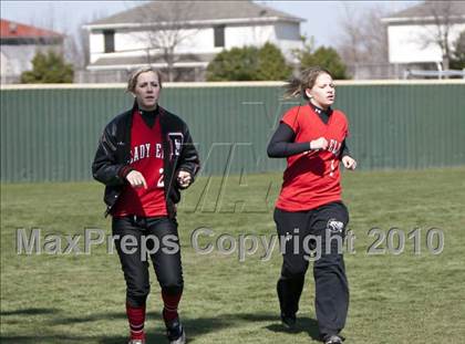 Thumbnail 1 in Burleson vs. Crowley (Mansfield ISD Varsity Softball Tournament) photogallery.