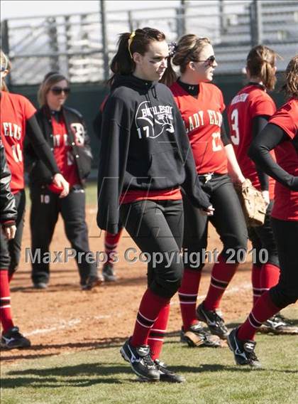 Thumbnail 1 in Burleson vs. Crowley (Mansfield ISD Varsity Softball Tournament) photogallery.