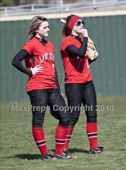 Thumbnail 2 in Burleson vs. Crowley (Mansfield ISD Varsity Softball Tournament) photogallery.