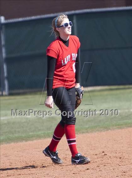 Thumbnail 3 in Burleson vs. Crowley (Mansfield ISD Varsity Softball Tournament) photogallery.