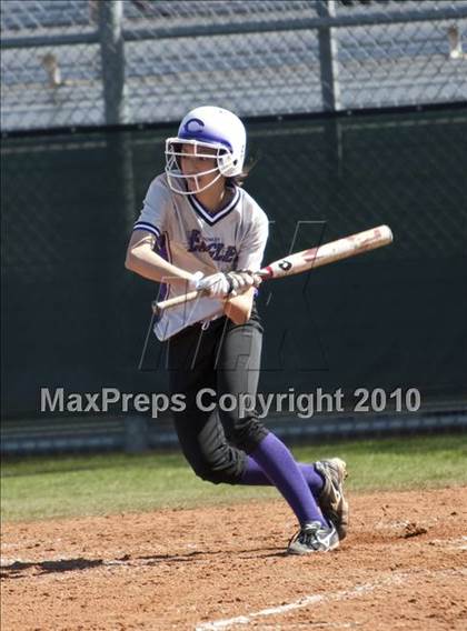 Thumbnail 3 in Burleson vs. Crowley (Mansfield ISD Varsity Softball Tournament) photogallery.