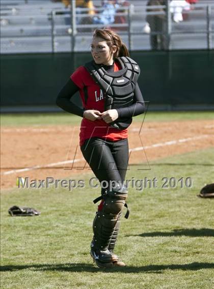Thumbnail 3 in Burleson vs. Crowley (Mansfield ISD Varsity Softball Tournament) photogallery.