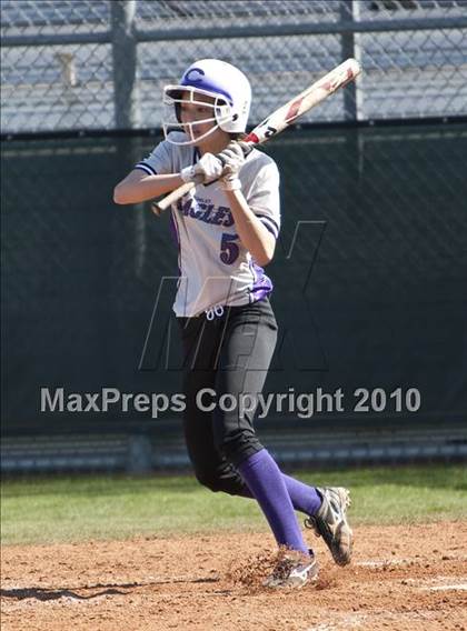 Thumbnail 3 in Burleson vs. Crowley (Mansfield ISD Varsity Softball Tournament) photogallery.