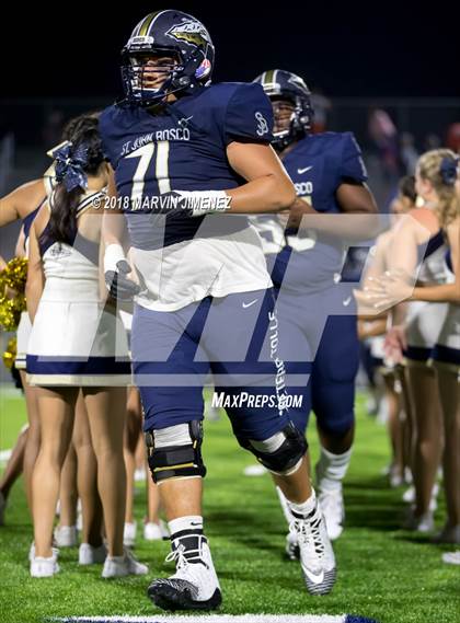 Thumbnail 2 in St. John Bosco vs Timpview photogallery.