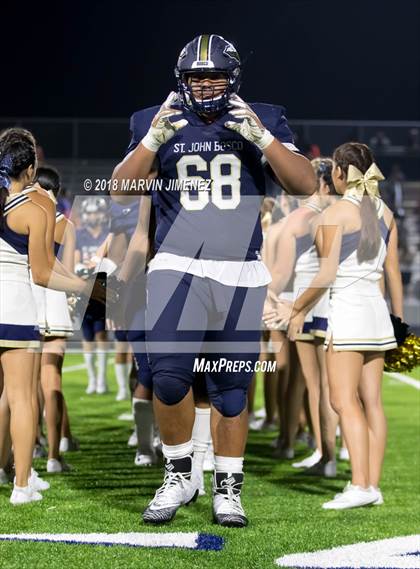 Thumbnail 2 in St. John Bosco vs Timpview photogallery.