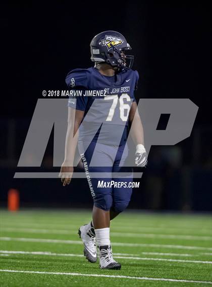 Thumbnail 2 in St. John Bosco vs Timpview photogallery.