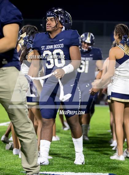 Thumbnail 3 in St. John Bosco vs Timpview photogallery.