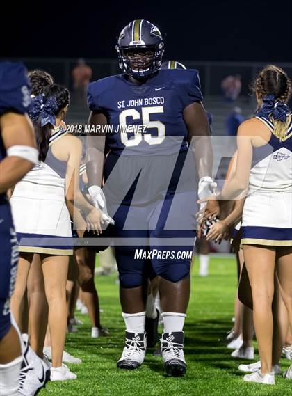 Thumbnail 3 in St. John Bosco vs Timpview photogallery.