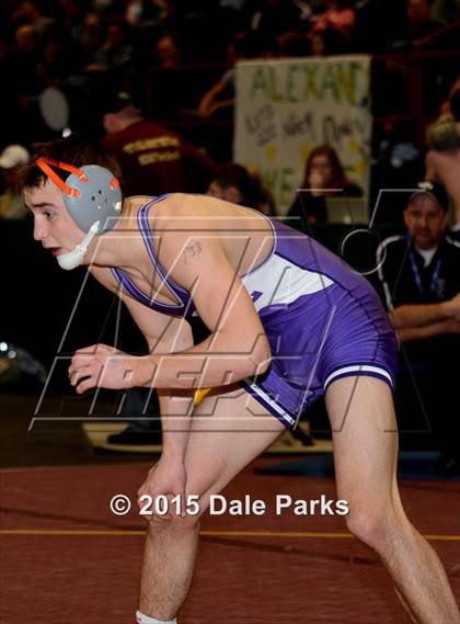 Thumbnail 1 in NYSPHSAA Wrestling Championships (Division 2 Consolation Finals) photogallery.