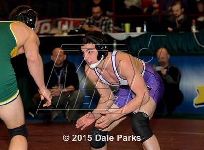Thumbnail 3 in NYSPHSAA Wrestling Championships (Division 2 Consolation Finals) photogallery.