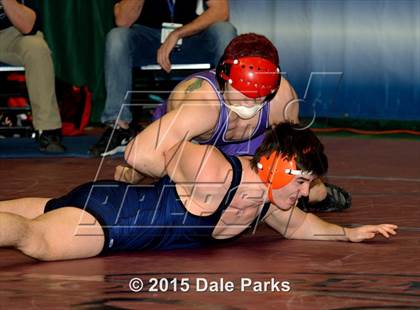 Thumbnail 2 in NYSPHSAA Wrestling Championships (Division 2 Consolation Finals) photogallery.