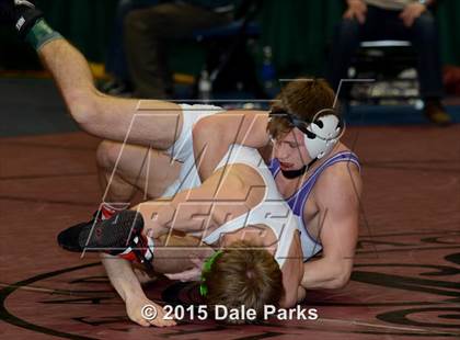 Thumbnail 3 in NYSPHSAA Wrestling Championships (Division 2 Consolation Finals) photogallery.