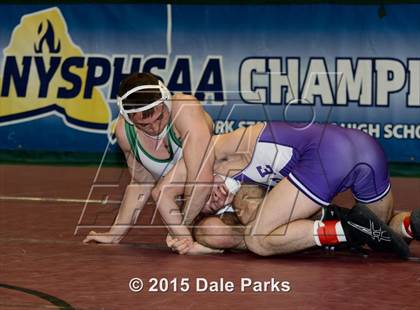 Thumbnail 3 in NYSPHSAA Wrestling Championships (Division 2 Consolation Finals) photogallery.