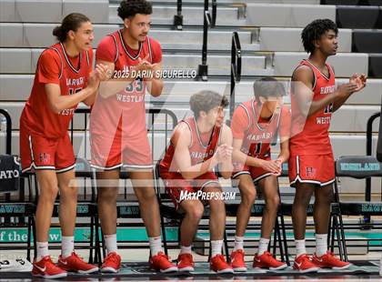 Thumbnail 3 in Harvard-Westlake vs. Gonzaga (Hoophall West - Nike TOC) photogallery.