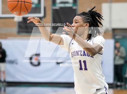 Thumbnail 3 in Harvard-Westlake vs. Gonzaga (Hoophall West - Nike TOC) photogallery.