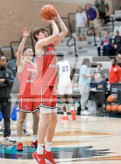 Thumbnail 1 in Harvard-Westlake vs. Gonzaga (Hoophall West - Nike TOC) photogallery.