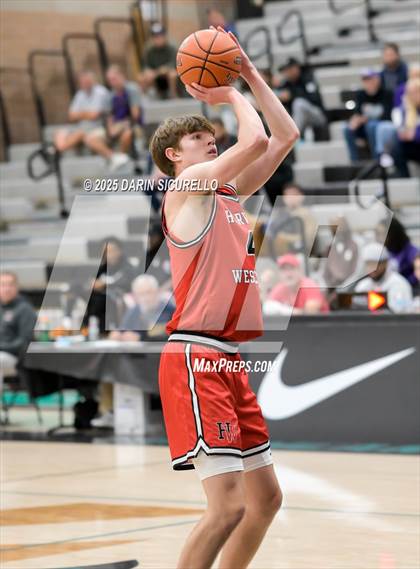 Thumbnail 2 in Harvard-Westlake vs. Gonzaga (Hoophall West - Nike TOC) photogallery.