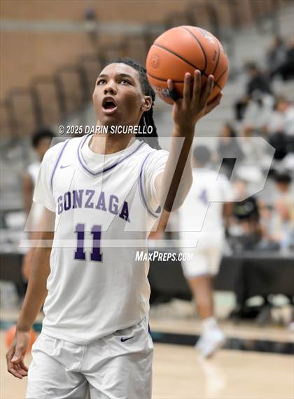 Thumbnail 3 in Harvard-Westlake vs. Gonzaga (Hoophall West - Nike TOC) photogallery.