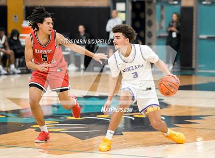 Thumbnail 1 in Harvard-Westlake vs. Gonzaga (Hoophall West - Nike TOC) photogallery.