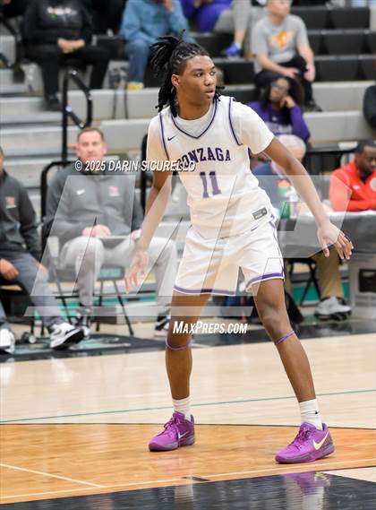 Thumbnail 1 in Harvard-Westlake vs. Gonzaga (Hoophall West - Nike TOC) photogallery.