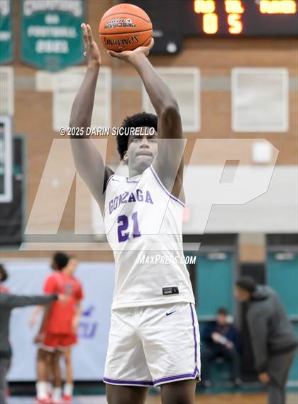 Thumbnail 3 in Harvard-Westlake vs. Gonzaga (Hoophall West - Nike TOC) photogallery.