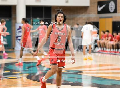 Thumbnail 1 in Harvard-Westlake vs. Gonzaga (Hoophall West - Nike TOC) photogallery.