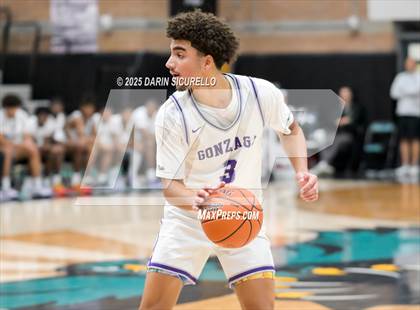 Thumbnail 1 in Harvard-Westlake vs. Gonzaga (Hoophall West - Nike TOC) photogallery.