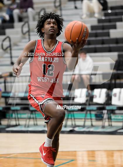 Thumbnail 1 in Harvard-Westlake vs. Gonzaga (Hoophall West - Nike TOC) photogallery.