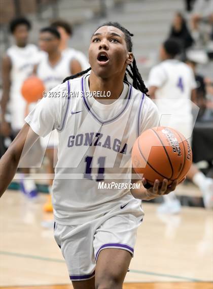 Thumbnail 1 in Harvard-Westlake vs. Gonzaga (Hoophall West - Nike TOC) photogallery.