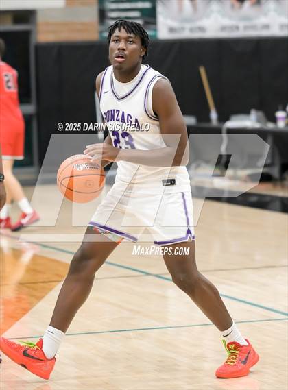 Thumbnail 1 in Harvard-Westlake vs. Gonzaga (Hoophall West - Nike TOC) photogallery.
