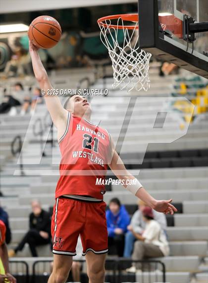 Thumbnail 1 in Harvard-Westlake vs. Gonzaga (Hoophall West - Nike TOC) photogallery.