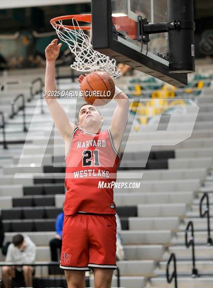 Thumbnail 1 in Harvard-Westlake vs. Gonzaga (Hoophall West - Nike TOC) photogallery.