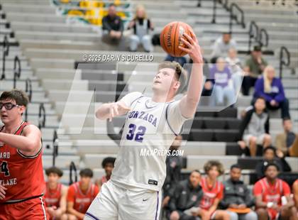 Thumbnail 2 in Harvard-Westlake vs. Gonzaga (Hoophall West - Nike TOC) photogallery.