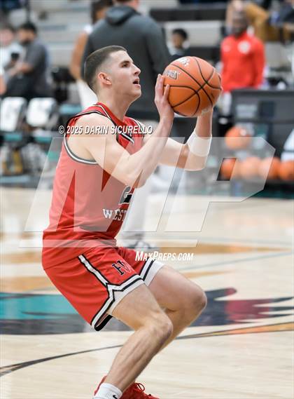 Thumbnail 2 in Harvard-Westlake vs. Gonzaga (Hoophall West - Nike TOC) photogallery.