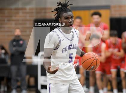 Thumbnail 3 in Harvard-Westlake vs. Gonzaga (Hoophall West - Nike TOC) photogallery.