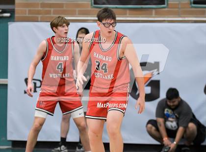 Thumbnail 2 in Harvard-Westlake vs. Gonzaga (Hoophall West - Nike TOC) photogallery.