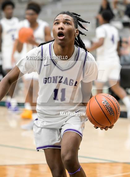 Thumbnail 3 in Harvard-Westlake vs. Gonzaga (Hoophall West - Nike TOC) photogallery.