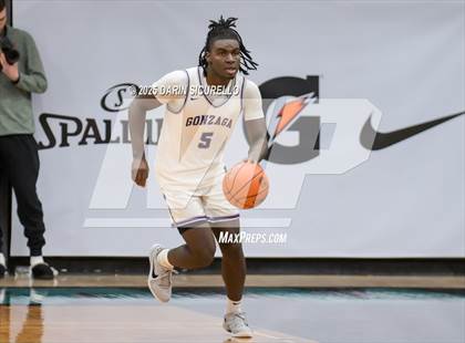 Thumbnail 3 in Harvard-Westlake vs. Gonzaga (Hoophall West - Nike TOC) photogallery.