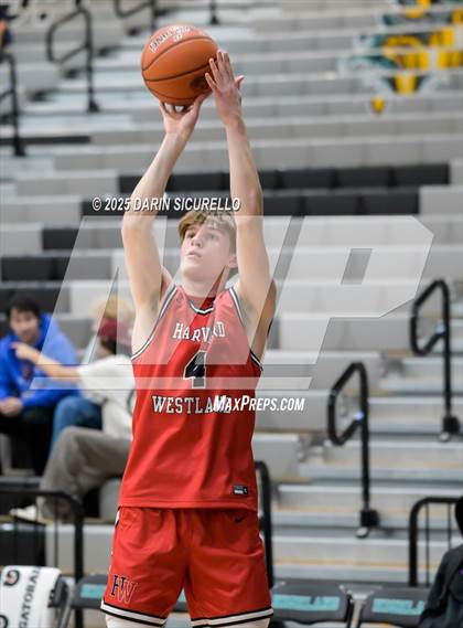 Thumbnail 3 in Harvard-Westlake vs. Gonzaga (Hoophall West - Nike TOC) photogallery.