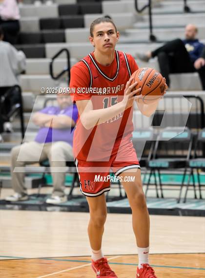 Thumbnail 1 in Harvard-Westlake vs. Gonzaga (Hoophall West - Nike TOC) photogallery.