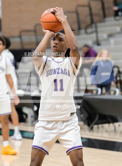 Thumbnail 2 in Harvard-Westlake vs. Gonzaga (Hoophall West - Nike TOC) photogallery.