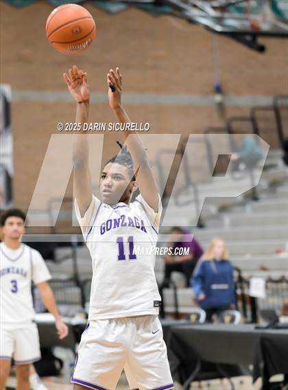 Thumbnail 1 in Harvard-Westlake vs. Gonzaga (Hoophall West - Nike TOC) photogallery.