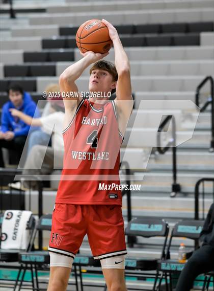 Thumbnail 2 in Harvard-Westlake vs. Gonzaga (Hoophall West - Nike TOC) photogallery.
